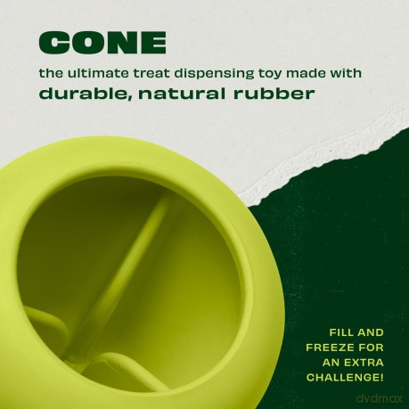 BENEBONE - Bounce Cone -12cm - Its unique cone shape and hidden inner compartments create an unpredictable rolling action