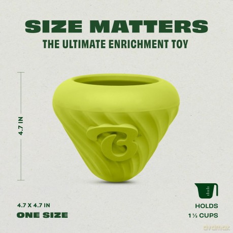 BENEBONE - Bounce Cone -12cm - Its unique cone shape and hidden inner compartments create an unpredictable rolling action