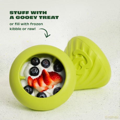 BENEBONE - Bounce Cone -12cm - Its unique cone shape and hidden inner compartments create an unpredictable rolling action