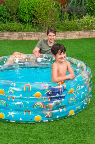 Bestway - Rainbow Splash Play Pool 170x53x53cm (51048)