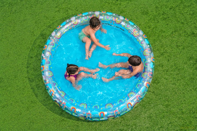 Bestway - Rainbow Splash Play Pool 170x53x53cm (51048)