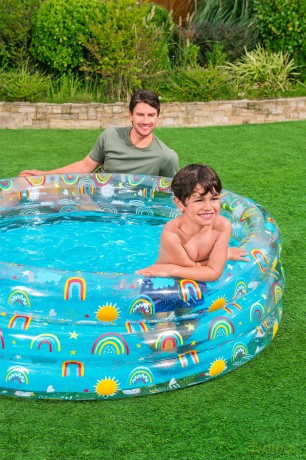Bestway - Rainbow Splash Play Pool 170x53x53cm (51048)
