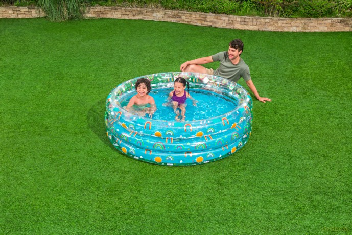 Bestway - Rainbow Splash Play Pool 170x53x53cm (51048)