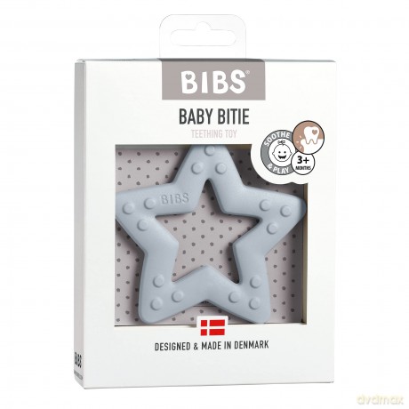 BIBS - Baby Bitie Star Baby Blue - (3000231)