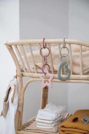 BIBS - Baby Bitie Star Baby Blue - (3000231)