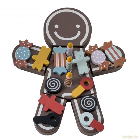 Bloomingville MINI - Play Set, Food, Brown, MDF (82053024)
