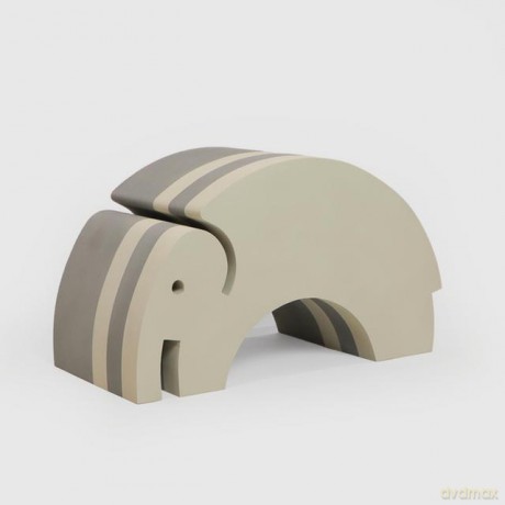 bObles - Elephant L24 Grey Zoo (06-031-024-088)