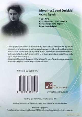 Moralność Pani Dulskiej [KSIĄŻKA]