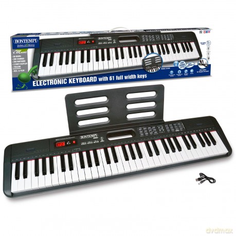 Bontempi - Keyboard w. 61 keys (166119)
