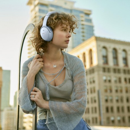 Bose - QuietComfort ANC Bluetooth Over-Ear Headphones - Blue