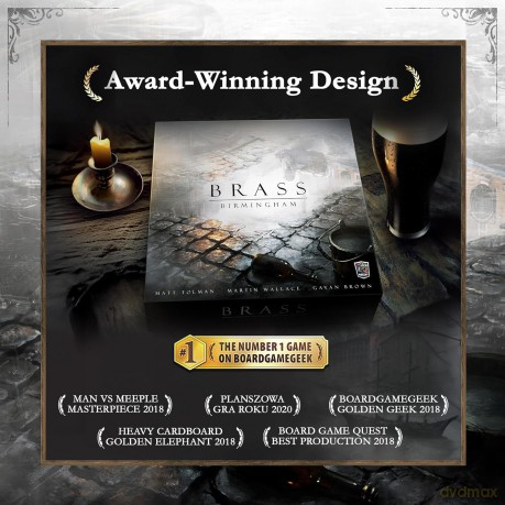 Brass Birmingham - Boardgame (English) (ROX402)