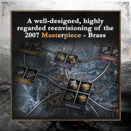 Brass Birmingham - Boardgame (English) (ROX402)