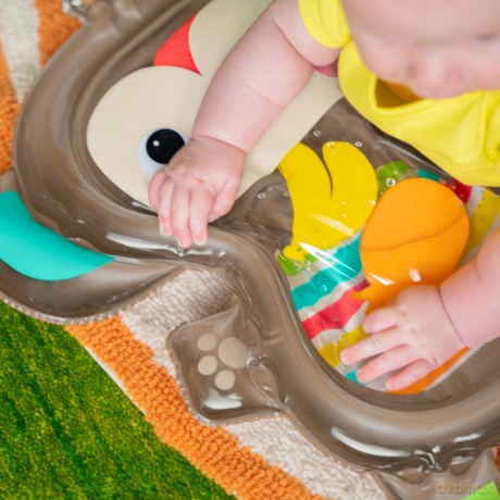 Bright Starts - Hungry Monkeyâ˘ Tummy Time Water Mat - (BS-16755)