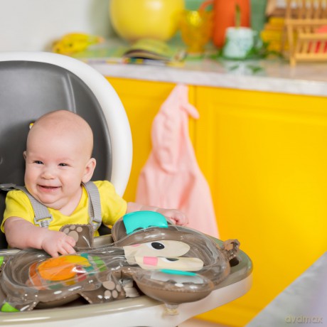 Bright Starts - Hungry Monkeyâ˘ Tummy Time Water Mat - (BS-16755)