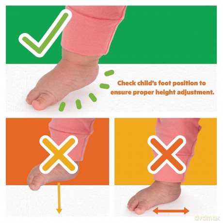 Bright Starts - Little Speedsterâ˘ 3-in-1 Car Walker - Red Racer (BS-16784)