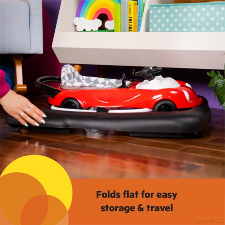 Bright Starts - Little Speedsterâ˘ 3-in-1 Car Walker - Red Racer (BS-16784)