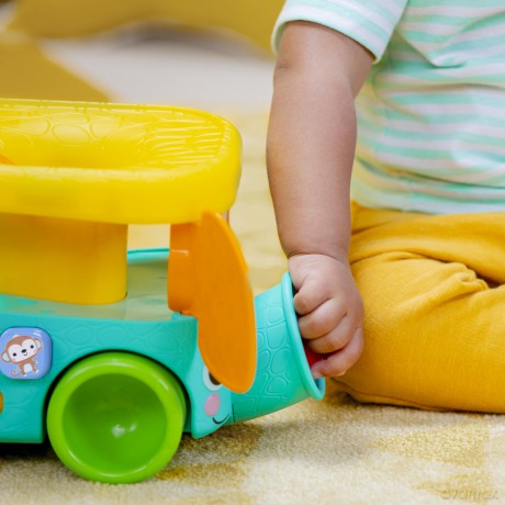 Bright Starts - Pop & Roll Safari Busâ˘ Ball Play Toy - (BS-16827)