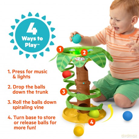 Bright Starts - Tropical Twirlâ˘ Ball Play Toy - (BS-16826)