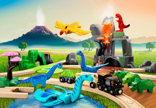 BRIO - Dinosaur Deluxe Set - 36104