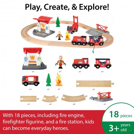 BRIO - Fire Fighter Set (33815)