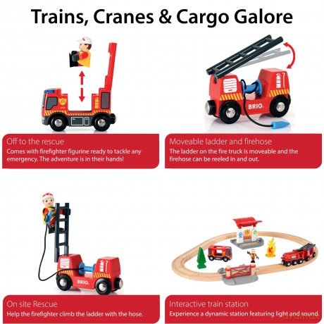 BRIO - Fire Fighter Set (33815)