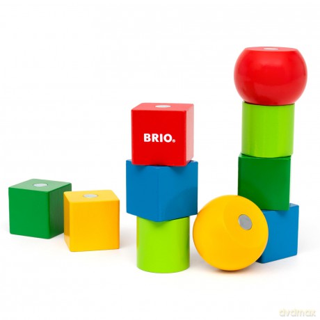 BRIO - Magnetic Wooden Blocks - 30435