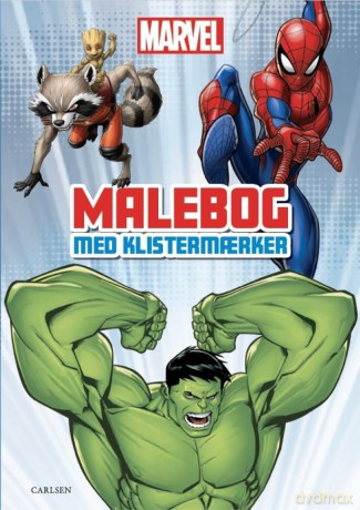 Carlsen - Coloring Book with stickers - Marvel
