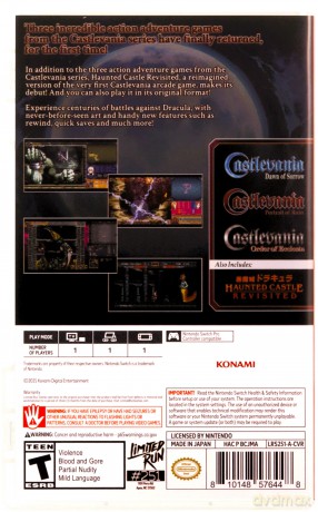 Castlevania Dominus Collection (Ecclesia Cover) (Limited Run)