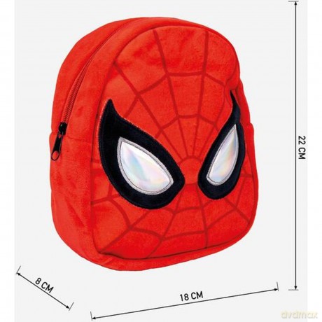 Cerda - Backpack Kindergarten Character Plush - Spiderman