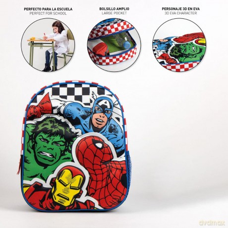 Cerda - Kids Backpack 3D - Avengers