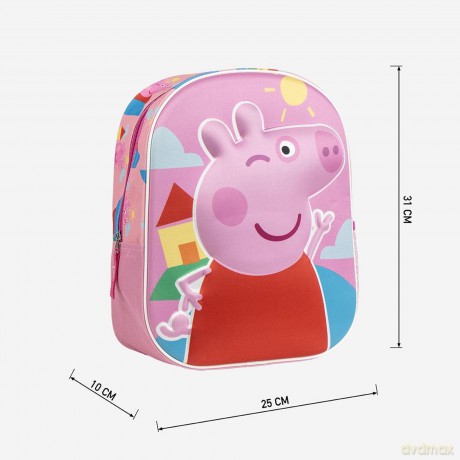 Cerda - Kids Backpack 3D - Peppa Pig