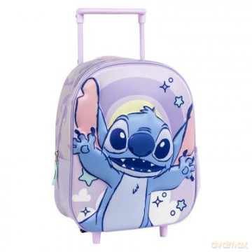 Cerda - Kids Backpack Trolley 3D - Stitch