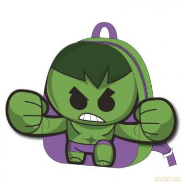 Cerda - Kindergarten Backpack Plush - Hulk