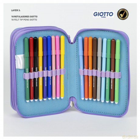 Cerda - Pencil Case with Accessories, Frozen (I-2700001296)