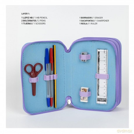 Cerda - Pencil Case with Accessories, Frozen (I-2700001296)