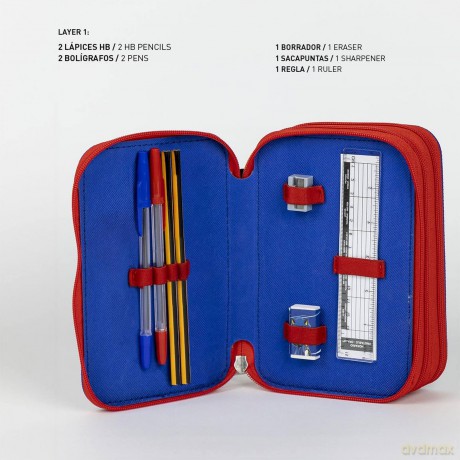 Cerda - Pencil Case with Accessories, Sonic Prime (I-2700001259)