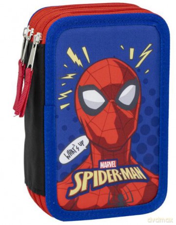 Cerda - Pencil Case with Accessories, Spiderman (I-2700001257)