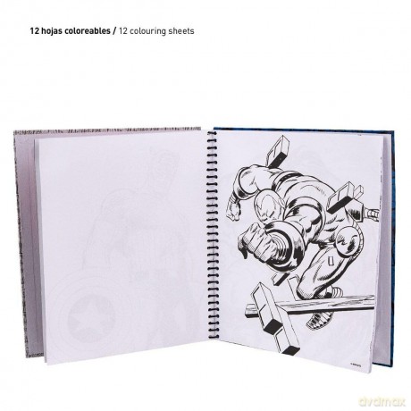 Cerda - Super Activity Album Colourful, Marvel (I-2700000851)