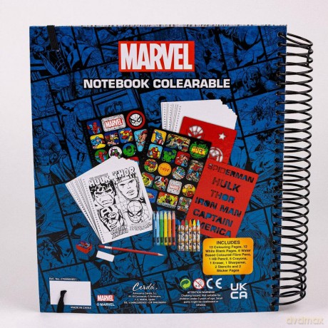 Cerda - Super Activity Album Colourful, Marvel (I-2700000851)