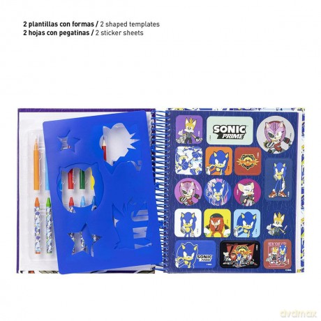 Cerda - Super Activity Album Colourful, Sonic Prime (I-2700000853)