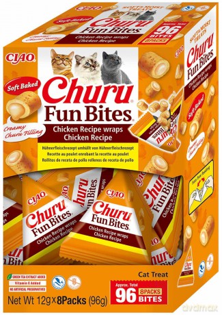 Churu - Cat Fun Bites - Chicken - 8 pcs