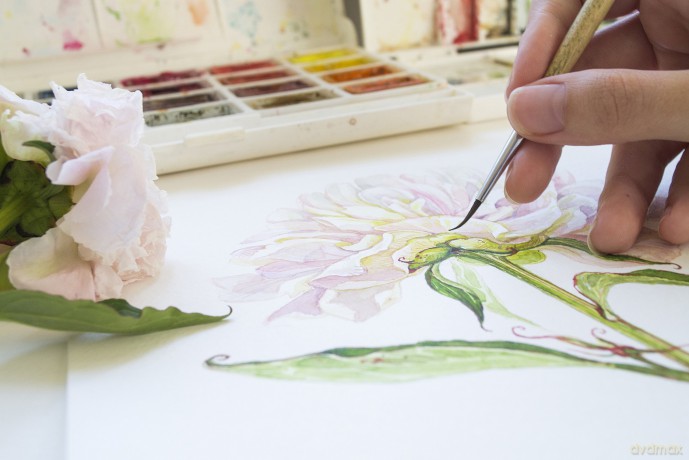 Clairefontaine - Etival Matt Watercolour Paper Pad A4 - (102536)