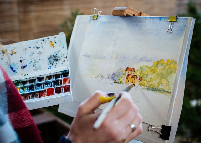Clairefontaine - Etival Matt Watercolour Paper Pad A4 - (102536)