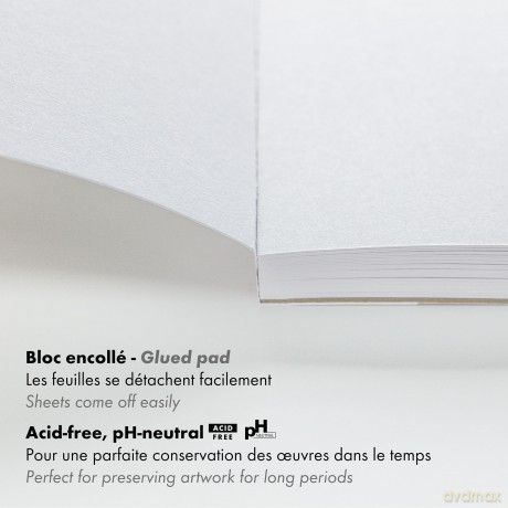 Clairefontaine - Recycled PaintON Pad - White - A4