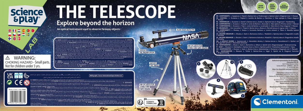 Clementoni - The Telescope (75087)