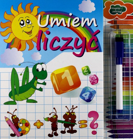 Napisz i zetrzyj - Umiem liczyć [KSIĄŻKA]