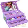 Coloring Case - GABBY DOLLHOUSE - set 52pcs in paper toolbox with handle