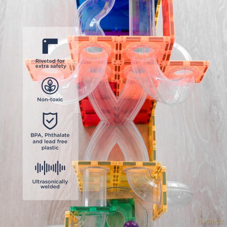 Connetix - Ball Run Expansion Pack - Rainbow (CT-R-00066-BR)