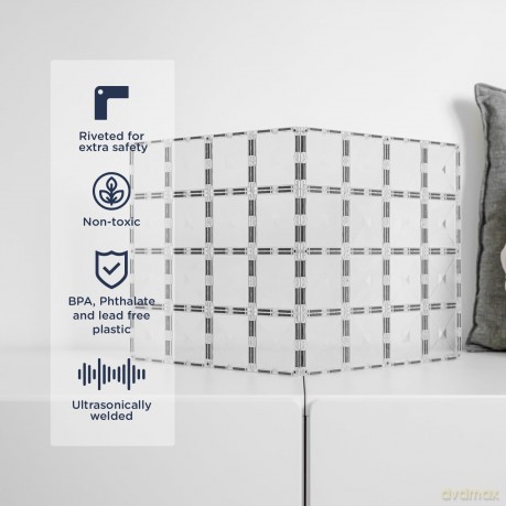 Connetix - Base Plate - Clear - 2 Pieces (CT-C-00002-BP)