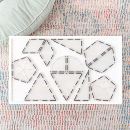 Connetix - Clear Shape Expansion Pack 24 Pieces - (CT-C-00024-SH)